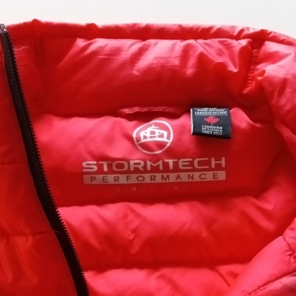Stormtech Red Down Jacket size M - Picture 2 of 7